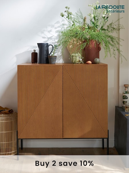 La Redoute Intérieurs Oak Lodge Vintage Bar Cabinet (AC2836) | £580