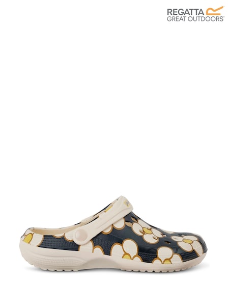 Regatta Black Womens Orla Kiely Clogs (AC2982) | £24