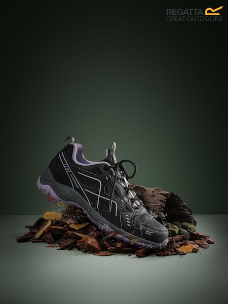Regatta Grey Womens Vendeavour Low Walking Shoes (AC2996) | £45