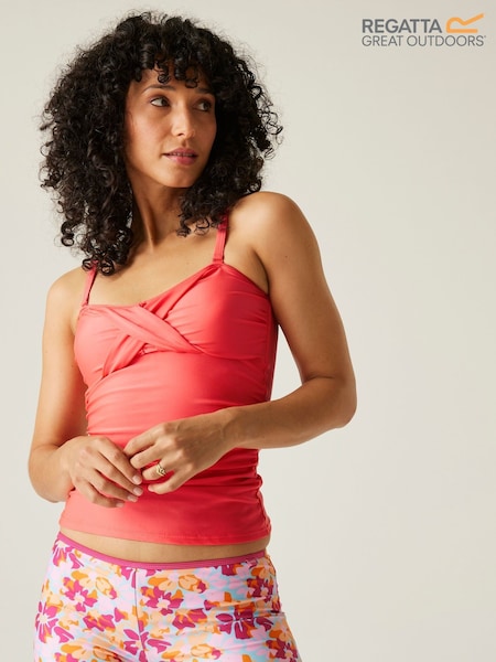 Regatta Pink Womens Aceana III Tankini Top (AC3041) | £26