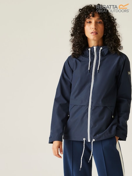 Regatta Dark Blue Chrome Womens Bayletta II Waterproof Jacket (AC3061) | £56