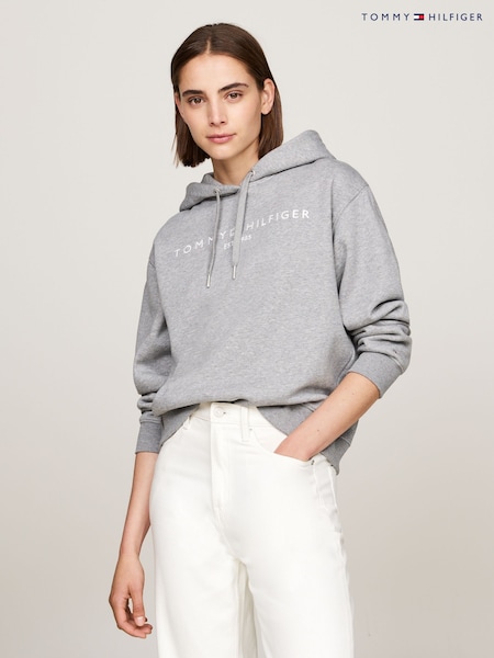 Tommy Hilfiger Grey Regular Fit Modern Hoodie (AC3160) | £110