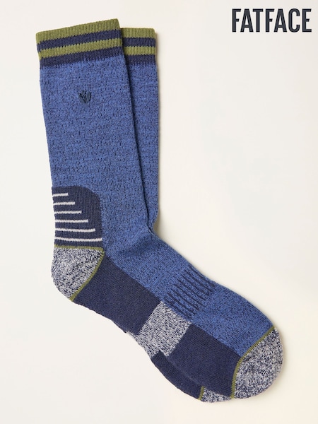 FatFace Green Technical Hiking Socks (AC3202) | £8