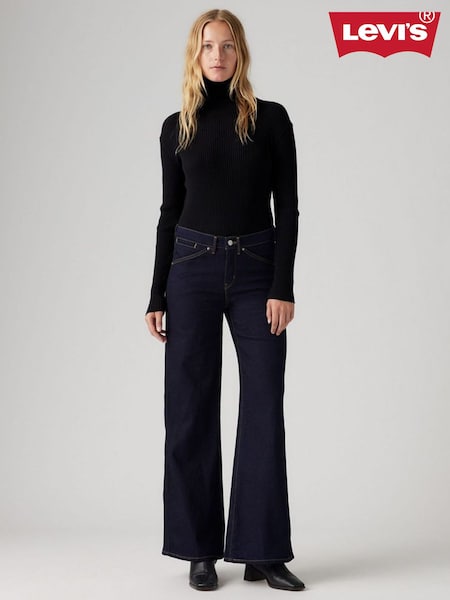 Levi's® Darkest Sky 318 Shaping Wide Leg Jeans (AC3368) | £95