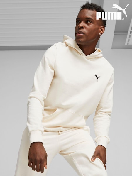 Puma White Mens Better Essentials Hoodie (AC3631) | £50