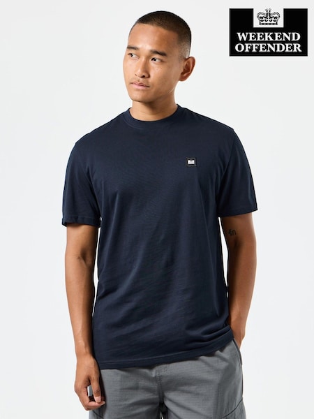 Weekend Offender Mens Classic Cannon Beach Badge T-Shirt (AC3694) | £30