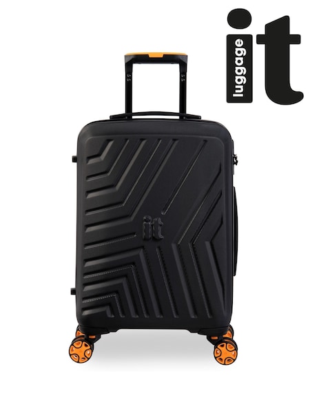 IT Luggage Convertible Black Cabin Suitcase (AC3723) | £45