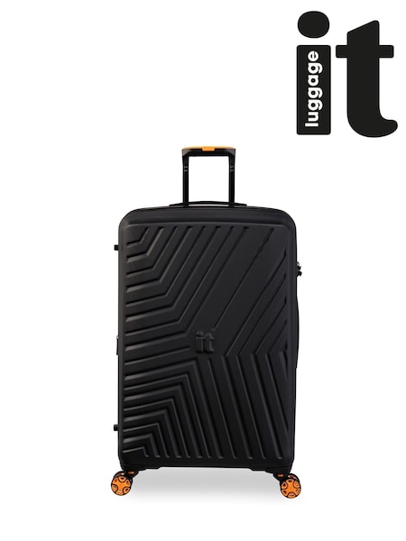 IT Luggage Large Convertible Black Suitcase (AC3752) | £60
