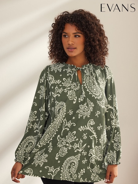 Evans Jersey Boho Top (AC3758) | £39