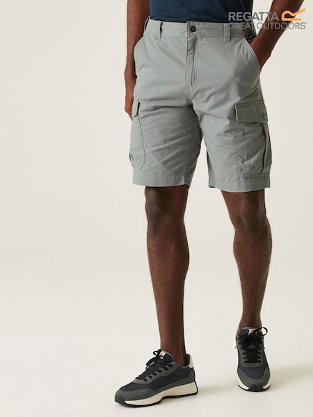 Regatta Grey Mens Ruwan Shorts (AC3846) | £28