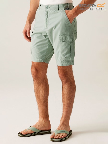 Regatta Green Mens Ruwan Shorts (AC3864) | £28