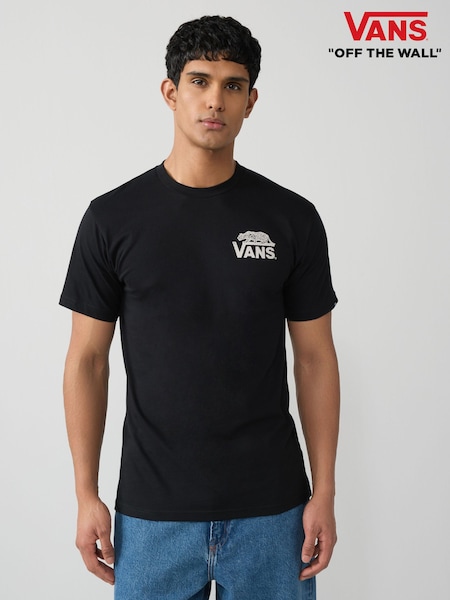 Vans Mens Sneaky 100% Cotton Black T-Shirt (AC4214) | £32