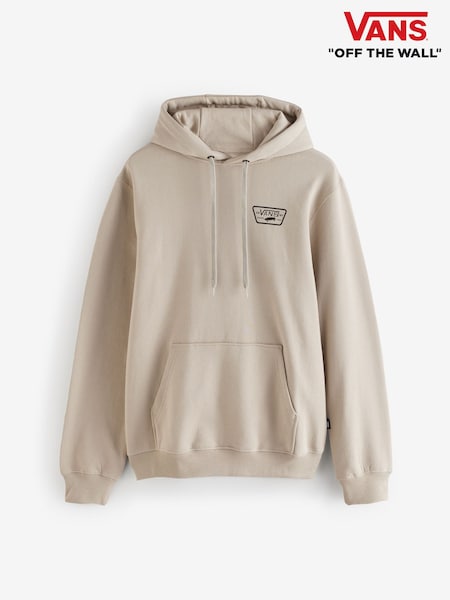 Vans Mens Khaki/Green Fulll Patch 100% Cotton Hoodie (AC4386) | £60