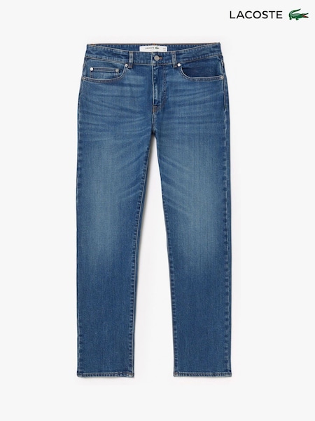 Lacoste Slim Cut 5 Pocket Indigo Jeans (AC4398) | £125