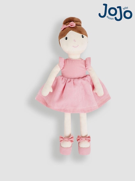 JoJo Maman Bébé Pink Millie Ragdoll (AC4582) | £18