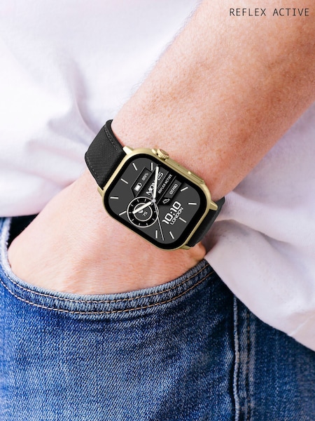 Reflex Active Series 29 Smart Calling Black Amoled Watch (AC4628) | £65