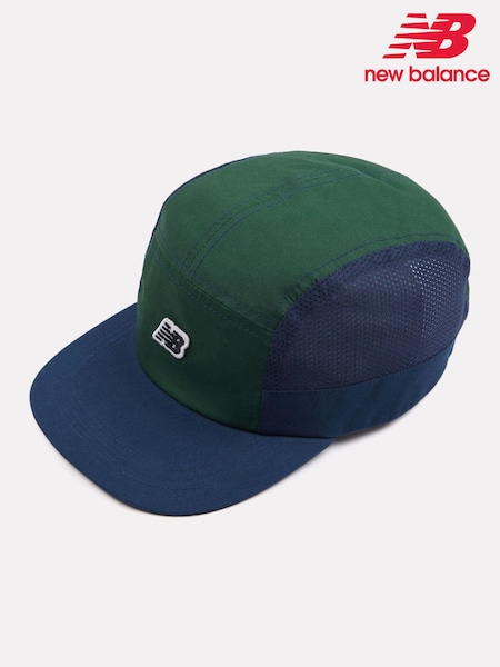 New Balance Blue Dark Kids Premium 5 Panel Cap (AC5233) | £20