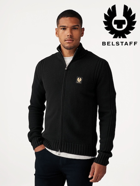 Belstaff Black Watch Zip Cardigan (AC5665) | £325