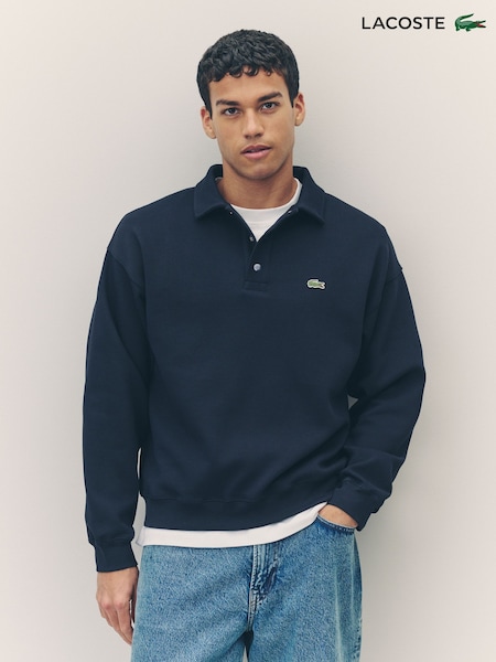 Lacoste Double Face Piqué Sweatshirt Polo Collar (AC5690) | £145