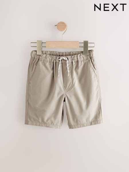 Stone Single Pull-On Shorts (3-16yrs) (AC6068) | £6 - £11