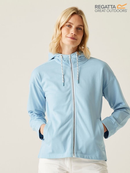 Regatta Blue Womens Bayletta Full Zip Hoodie (AC6096) | £35