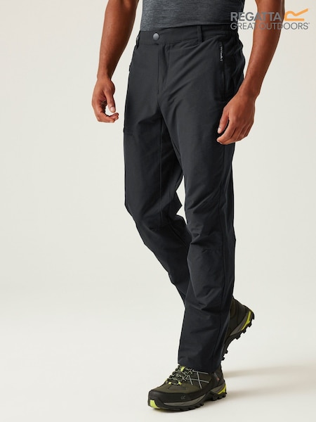 Regatta Black Mens Highton Winter Walking Trousers (AC6102) | £42