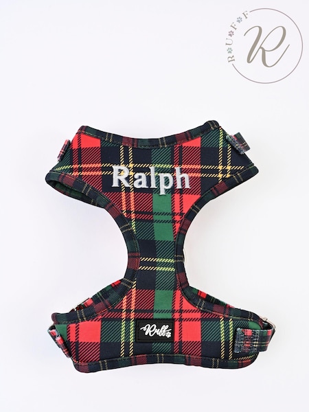 Personalised Bear Hugs Adjustable Harness by RUFF (AC6143) | £35
