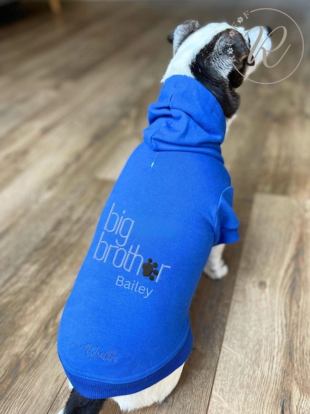 Personalised Big Brother 100% Cotton Hoodie by RUFF (AC6161) | £40