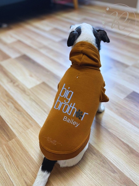 Personalised Big Brother 100% Cotton Hoodie by RUFF (AC6165) | £40