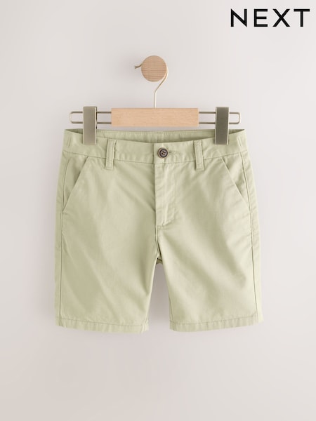 Sage Green Chino Shorts (3-16yrs) (AC6198) | £8 - £13
