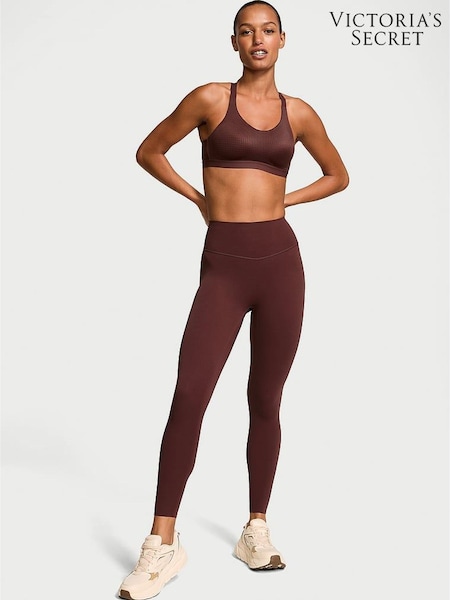 Victoria's Secret Burgundy Brown Full Length Elevate™ Leggings (AC6472) | £59