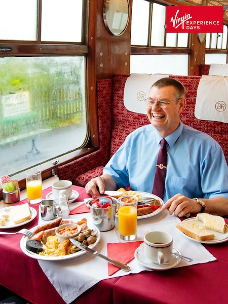 Virgin Experience Days Embsay Bolton Abbey Railway Steam Train with Breakfast for Two (AC6486) | £60