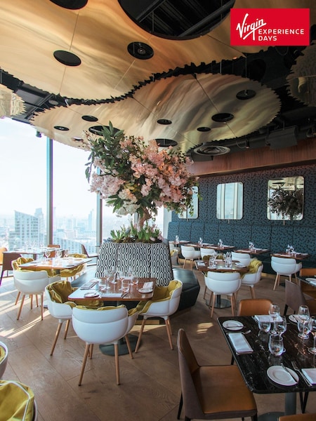 Virgin Experience Days 20 Stories Rooftop Restaurant Three Course Lunch for Two (AC6488) | £69