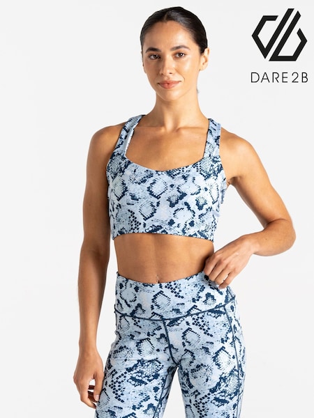 Dare 2b Womens Blue Swift III Sports Bra (AC7037) | £40