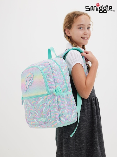 Smiggle Green Limitless Classic Attach Backpack (AC7318) | £42