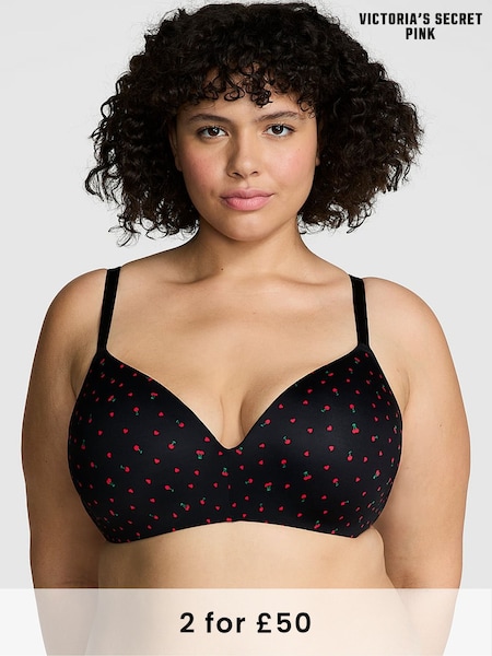 Victoria's Secret PINK Black Cherry Push Up Bra (AC7498) | £29