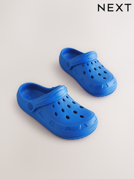 Plain Blue Clogs (AC7798) | £8 - £12
