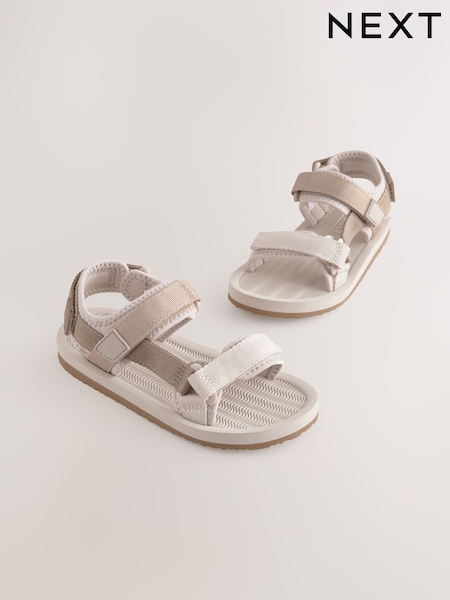 Neutral Standard Fit (F) Trekker Sandals (AC7815) | £15 - £17