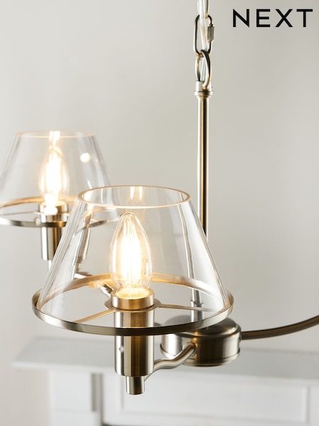 Clear Stroud 3 Light Flush Spare Part (AC7830) | £8