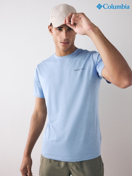 Columbia Blue Hike™ Crew Neck T-Shirt (AC7996) | £25