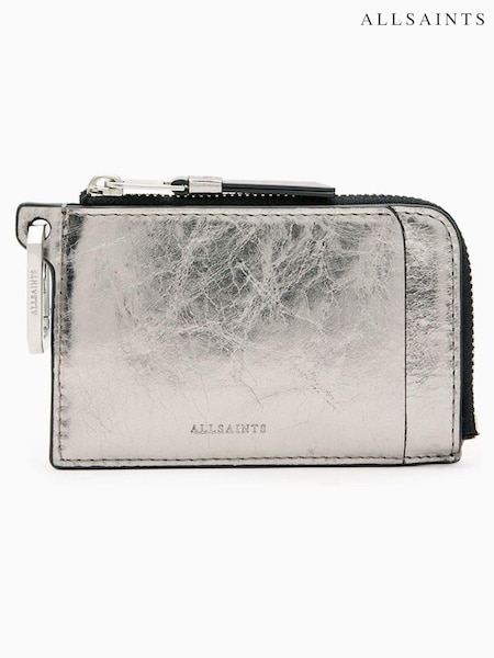 AllSaints Grey Remy Wallet (AC8154) | £59