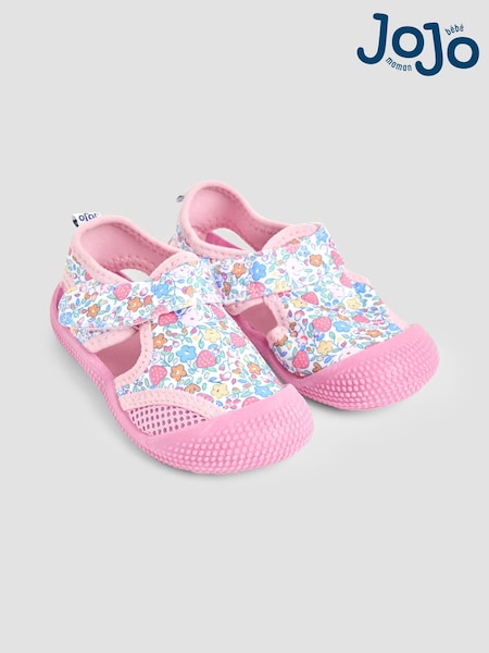 JoJo Maman Bébé Pink Beach and Swim Sandals (AC8357) | £16 - £18