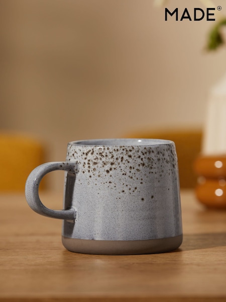 MADE.COM White Speckle Breta Mug (AC8940) | £10