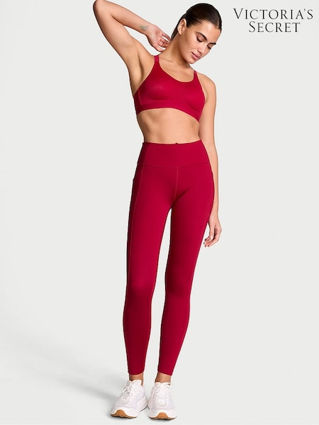 Victoria's Secret Red Lacquer 7/8 Length Essential Pocket Leggings (AC8991) | £35