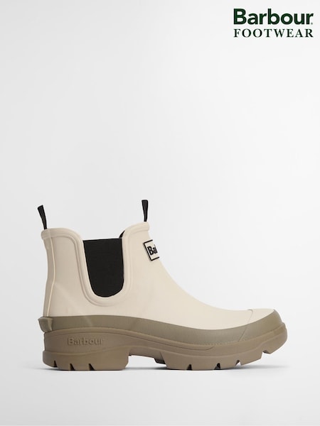Barbour® White Nimbus Chelsea Wellington Boots (AC9293) | £70