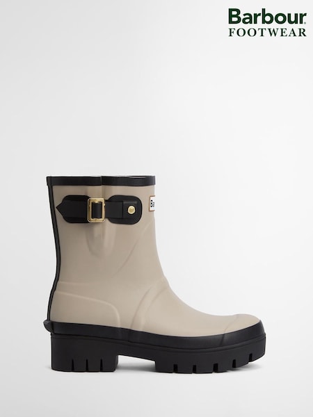 Barbour® Cream Raelynn Wellington Boots (AC9298) | £85