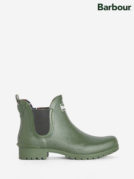 Barbour® Green Wilton Chelsea Wellington Boots (AC9301) | £55