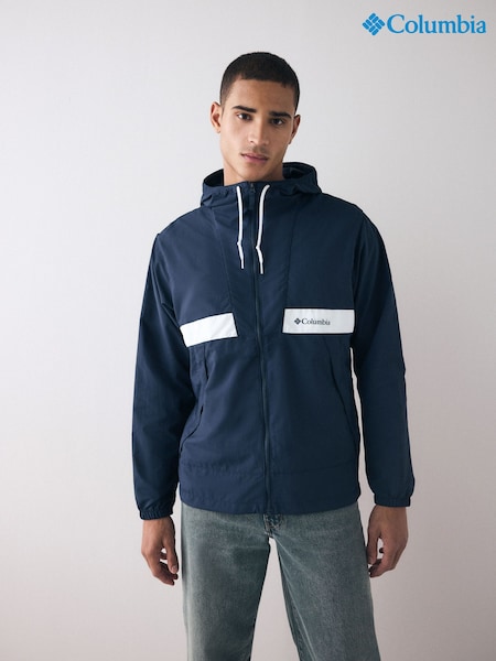 Columbia Blue Spire Valley™ Hooded Windbreaker Jacket (AC9575) | £65