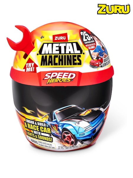 Zuru Metal Machines Speed Heroes S1 Helmet Playset (AC9605) | £22
