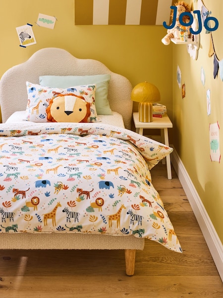 Jojo Maman Bébé Safari 180 Thread Count Duvet Cover and Pillowcase Set (AD0030) | £25 - £30